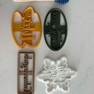 Custom Etsy made GILMORE GIRLs LOT of cookie cutters